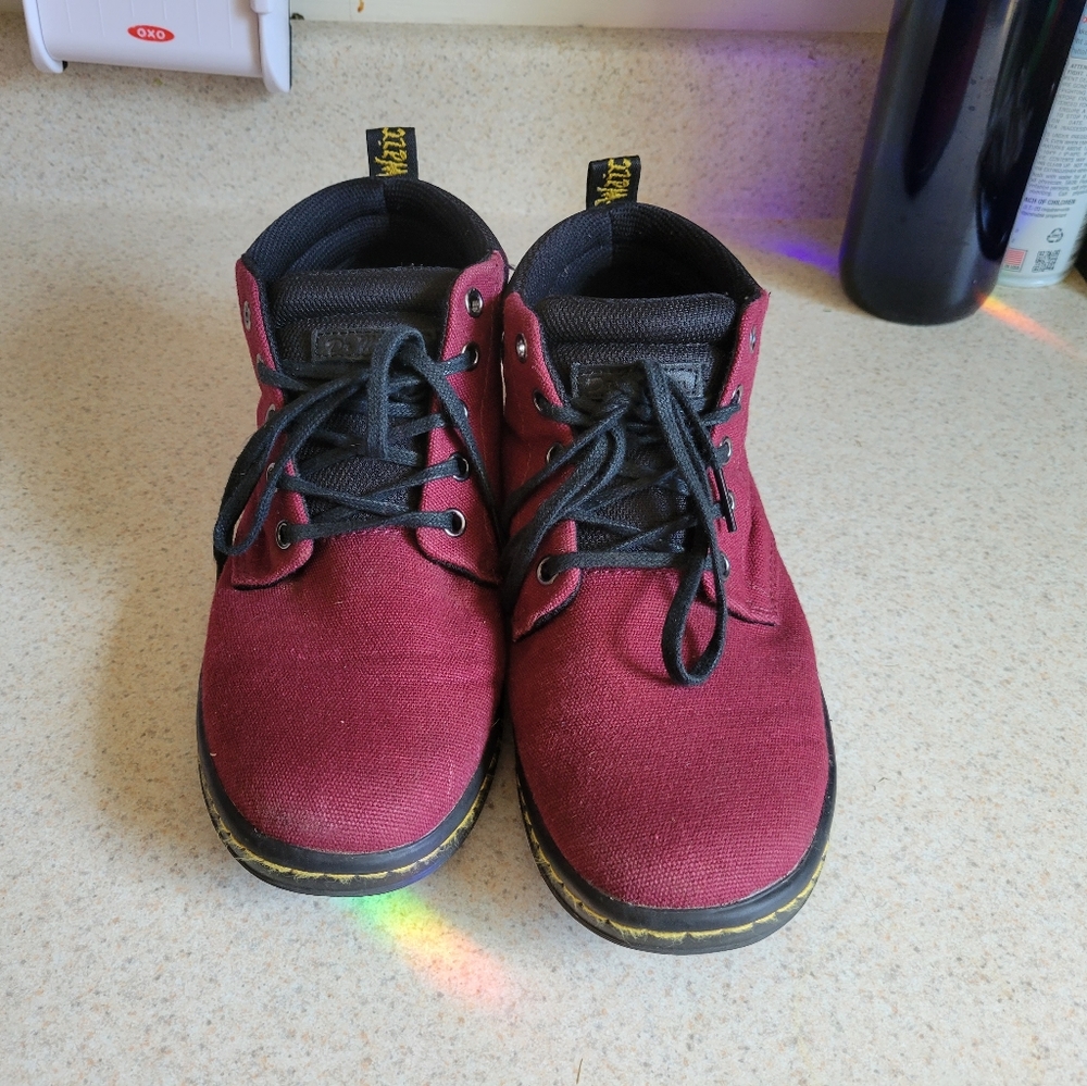 Maroon Chukkas - Dr Martens